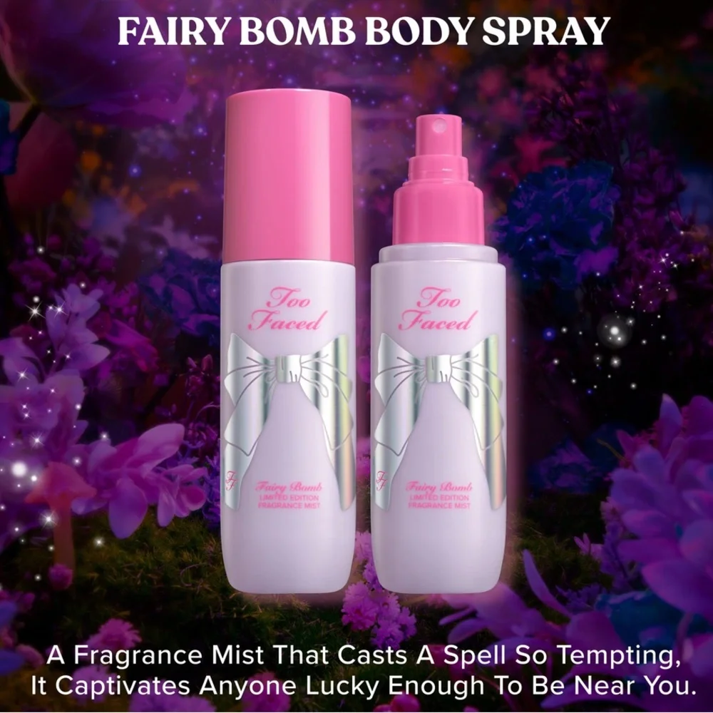 Too Faced Fairy Bomb Limited Edition Fragrance Mist optimism in a bottle! - Picture 4 of 8